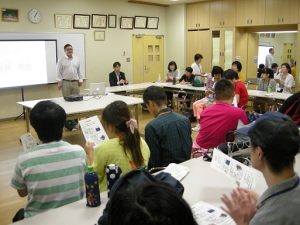 宿泊学習会説明会（日曜青年教室）