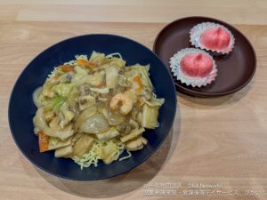 260314春野菜のあんかけ焼きそばをつくろう！